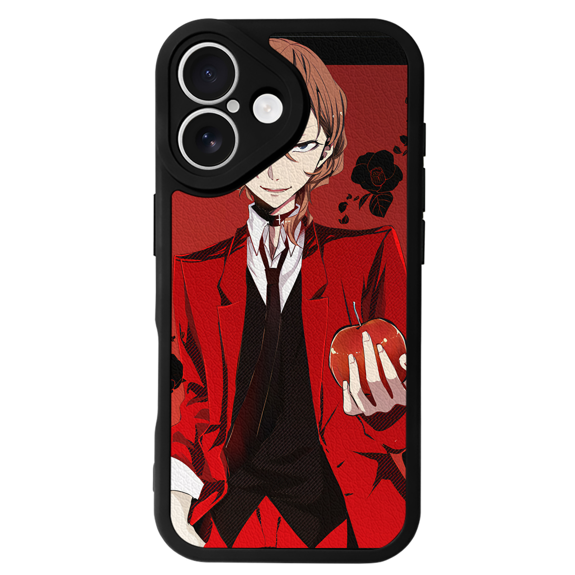 （画像用） 文豪ストレイドッグス Bungo Stray Dogs 【iPhone 16シリーズ対応】シリコンスマホケース（レザー調） 材質：シリコン